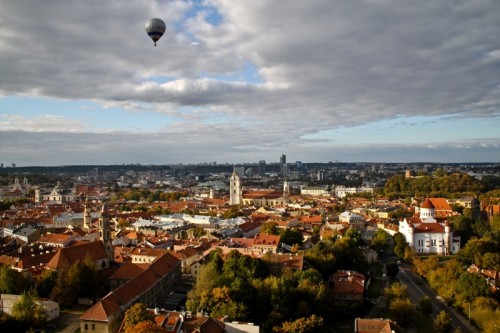 Balloon tours in Vilnius