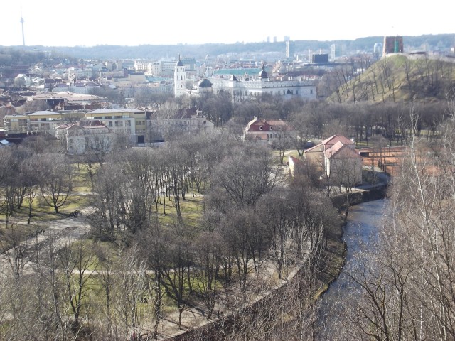Panoramic view from three crosses hill