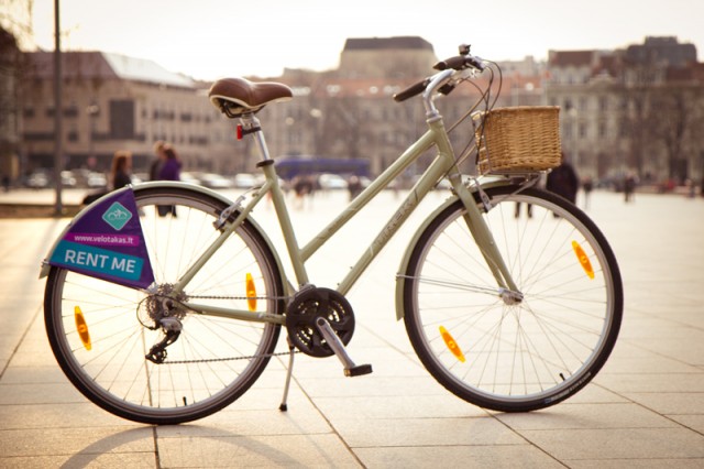 Bike rentals in Vilnius city