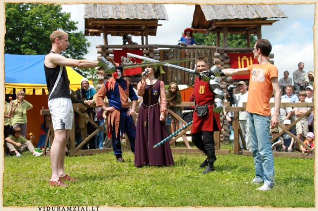 medieval fights in Vilnius or Lithuania