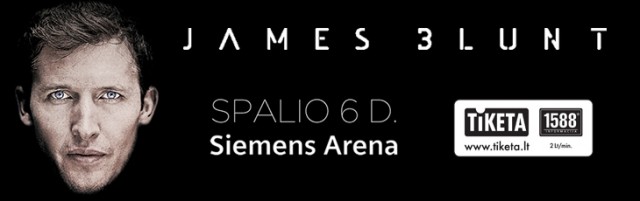 James Blunt Vilnius Concert 20141006