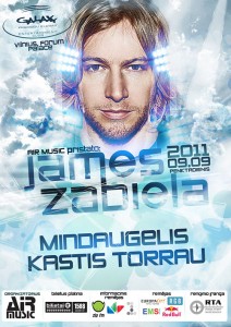 James Zabiela in Vilnius @ Club galaxy